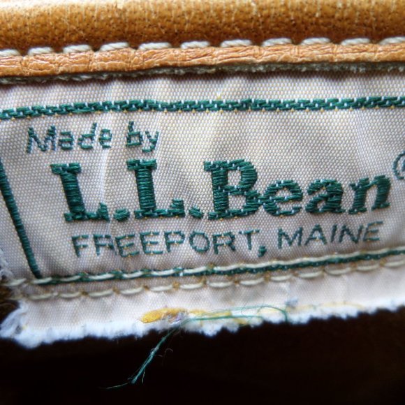 Vintage LL Bean Maine Hunting Boots Brown Leather size 8 Narrow - Picture 10 of 11